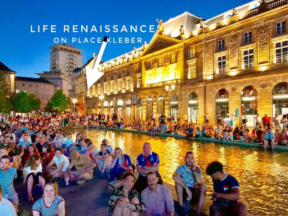 LIFE RENAISSANCE - New Concept - Place Kléber Estrasburgo Exterior foto